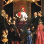 Sant Ivo protegge le vedove e gli orfani, Jacopo da Empoli, Galleria Palatina, Florencja